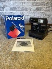 Polaroid 636 CloseUp Vintage Instant Camera Instamatic Boxed Fantastic Condition