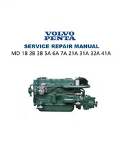Volvo Penta MD1B MD2B MD3B MD5A MD6A MD7A MD21A MD31A MD32A MD41A Service Manual