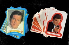 MOONRAKER - A TOPPS 1979 PART SET OF 72 CARDS & COMPLETE 22 CARD STICKER SET
