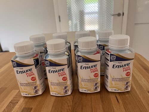 Ensure plus fibre - fibre, milkshake