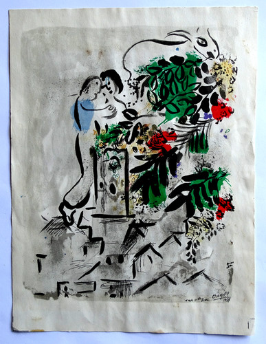 Marc chagall original colour - chagall,