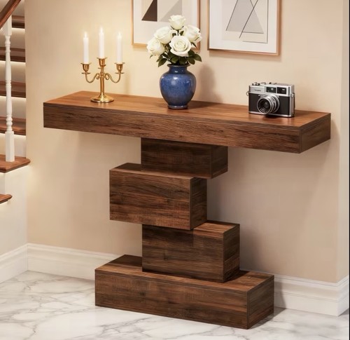 Rustic console table 108cm - table,,