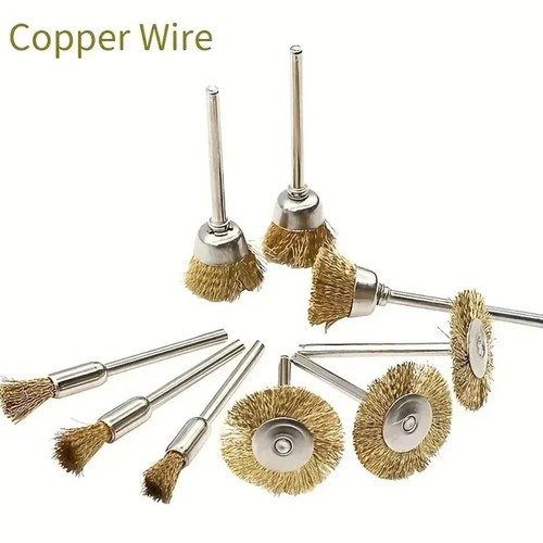 9pcs rotary brass wire - rotary,