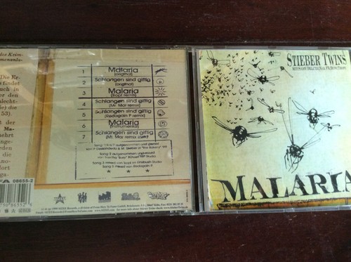 Stieber twins malaria cd - stieber, [cd]