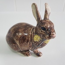 Ceramic bunny rabbit figurine