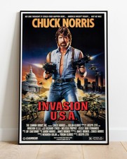 Invasion USA Chuck Norris Photo / Poster Up To 36"x24"