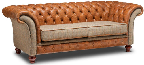 Chesterfield three seater - chesterfield,