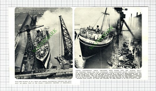 Corinthic ship fire - ship,