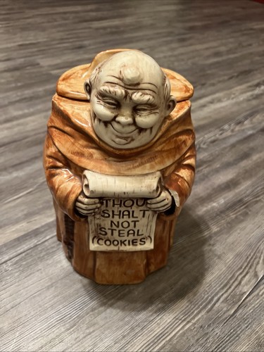 Vintage cookie jar thou shalt - vintage,
