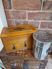 VINTAGE WOODEN KODAK BOX 3 1/2” B-2 + FILM TANK C - DARK ROOM DEVELOPING