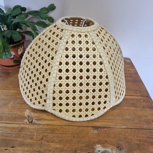 Vintage wicker rattan dome - wicker,