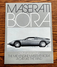 1973 MASERATI BORA - 2-sided