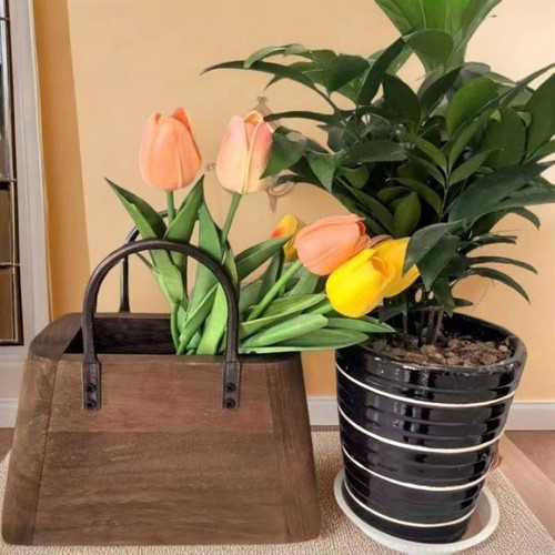 Garden trug basket flower - basket,