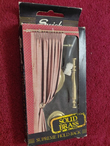 Vintage single solid brass - single,