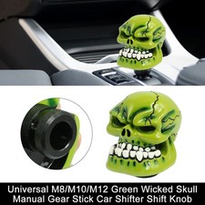 Green Human Wicked Skull