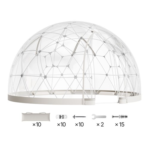 Outdoor clear bubble tent - clear,
