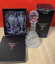 Rockingham Crystal Boxed Decanter & Glasses