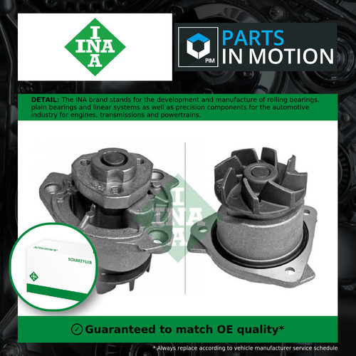 Water pump 538033410 ina - water,