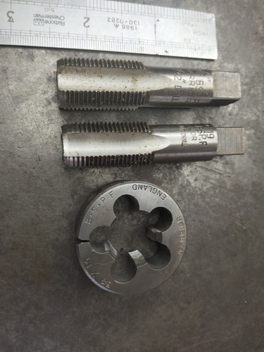 Warrior bsp split die - 3/8, &