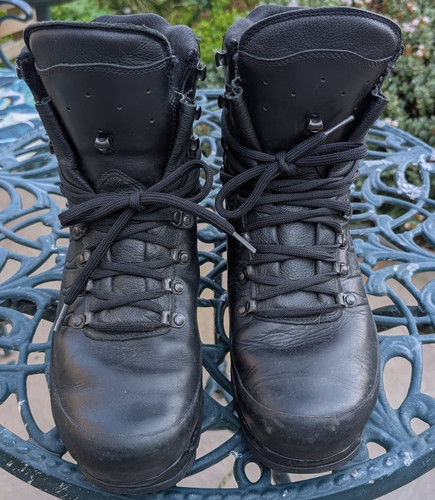 Meindl mens black leather - black,