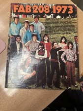 Fab 208 1973 Annual. Hardback. David Cassidy, The Osmonds, Marc Bolan.