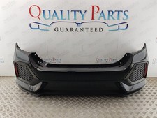 HONDA CIVIC REAR BUMPER IN BLACK MK10 2017