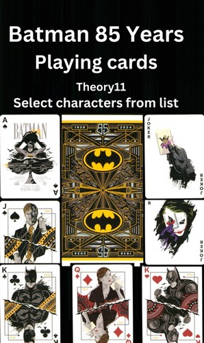 Batman playing single cards - batman, by