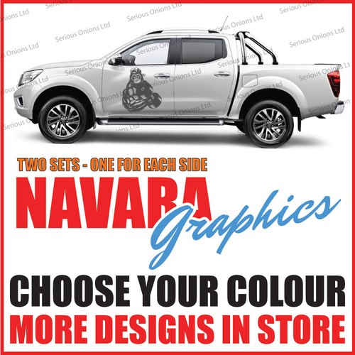 Wall sticker nissan - nissan, navara