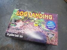 Reptile Vivarium Log Landing Platform Turtle Frog Crab