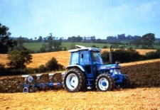 FORD TRACTOR 7610 10 Series II BROCHURE POSTER A3