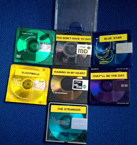 Mini discs used with - discs,