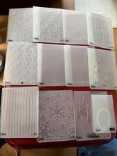 Job Lot 12 x Embossing Folders