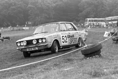 Hillman hunter 1973 rally car - hillman,