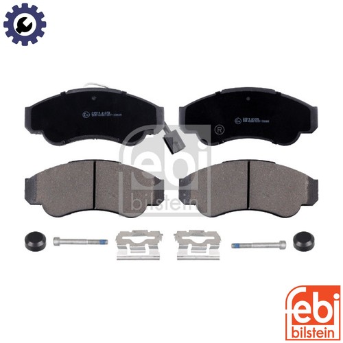 Brake pad set disc - brake,