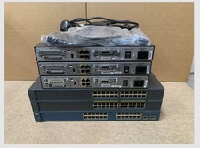 CISCO HOME CCNA LAB KIT 3x 1841, 2x 2960, 1x 3560, WIC-1T & CABLES 200