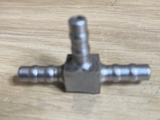 petrol pipe / oil fitting  T junction triton triumph panther norton tribsa used