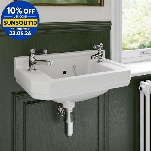 Wall hung bathroom sink basin - hung,