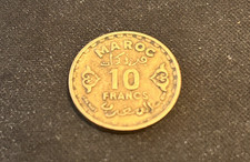 1371 - Maroc Morocco 10 Francs