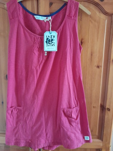Lazy jacks tunic top - jacks, size
