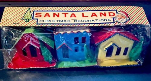 Vintage christmas santa land - vintage,