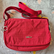 Kipling Handbag Crossbody Bag Dazz Red Zip Flap Earthbeat S Small Genuine Monkey