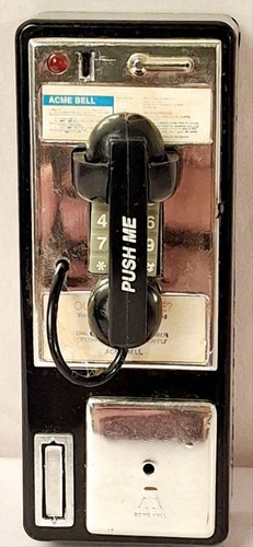 Vintage acme pay phone - vintage,