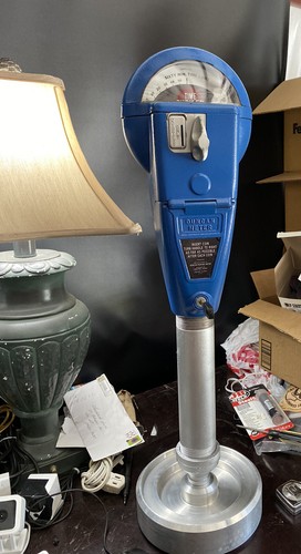 Vintage blue duncan parking - vintage,