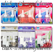 Pan Aroma Plug In Air Freshener Plug Unit With Scented Fragrance Refill