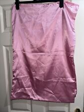 Shien Satin Silk Feel Pink Pillowcases X 2