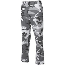 TACTICAL BDU RIPSTOP TROUSERS MENS COMBAT WORK WEAR CARGO PANTS URBAN METRO CAMO