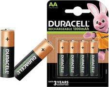 4 x Duracell AA Rechargeable