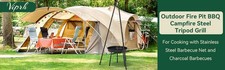 Tripod Outdoor Fire Pit BBQ