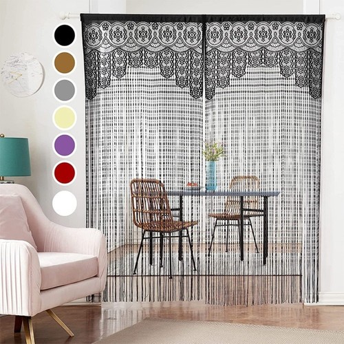 Macrame lace door string - lace,