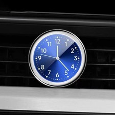 Luminous Interior Clock For Cars Practical Gadget Quick Installation Kit